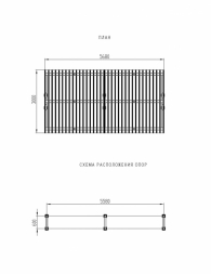 Пергола Кодиэл без поликарбоната, фото 4