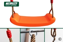 Качели SLP SYSTEMS 3 секции + качеля диск красная + лодочка красная + качеля с фиксацией желтое