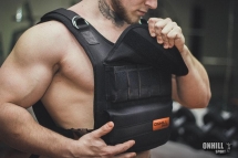 Утяжелительный жилет "Hard" 1-40 кг (р.48-50) с грузами (металл) Утяжелительный жилет "Hard" 1-40 кг (р.48-50) с грузами (металл)