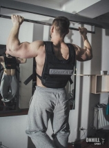 Утяжелительный жилет "Hard" 1-40 кг (р.48-50) с грузами (металл) Утяжелительный жилет "Hard" 1-40 кг (р.48-50) с грузами (металл)