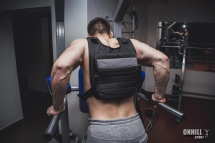 Утяжелительный жилет "Hard" 1-40 кг (р.48-50) с грузами (металл) Утяжелительный жилет "Hard" 1-40 кг (р.48-50) с грузами (металл)