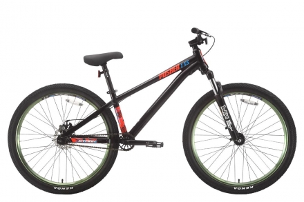 Велосипед Stark&#039;18 Pusher-1 Single Speed чёрный/оранжевый/голубой 12,2&quot;, фото 1