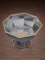 Банный чан KELLEK Siberic AISI 304 на 4-6 человек, фото 2