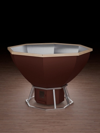 Банный чан KELLEK Siberic AISI 304 на 4-6 человек, фото 4