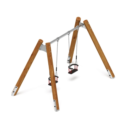 Качели (Лиственница темный ) ИО 12.Р.01.01.01-Л.И1.01, фото 2