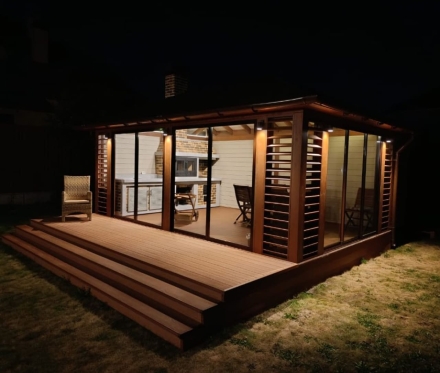 Закрытая беседка Балтика 4х6, фото 7