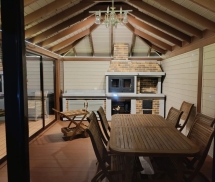 Закрытая беседка Балтика 4х6 Закрытая беседка Балтика 4х6