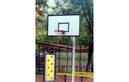 Комплект баскетбольного оборудования для открытой площадки ТФ900-18, фото 1