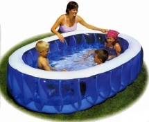 Bestway 54066 Овальный семейный бассейн, 229х152х51 см, 542 л