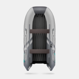 GLADIATOR E 300 S AIR SPORT Светло-темносерый моторная лодка ПВХ, фото 3