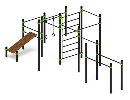 Воркаут 108 зеленый ВТ 12.23-02, фото 3