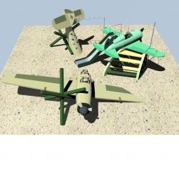 Детская игровая площадка Воздушный бой, фото 1