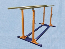 Брусья гимнастические &quot;Гимнаст&quot; мужские массовые (шпон красного дерева)