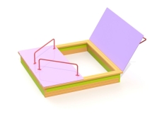 МФ 3.022 Песочница Распашная 2000х2000 мм