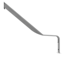 Горка открытая из нержавеющей стали с высотой спуска 900 мм, цвет нержавеющая сталь – ГПО900НКГ Горка открытая из нержавеющей стали с высотой спуска 900 мм, цвет нержавеющая сталь – ГПО900НКГ