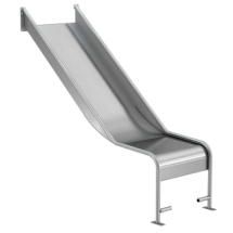 Горка открытая из нержавеющей стали с высотой спуска 900 мм, цвет нержавеющая сталь – ГПО900НКГ Горка открытая из нержавеющей стали с высотой спуска 900 мм, цвет нержавеющая сталь – ГПО900НКГ