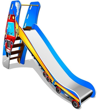 Детская горка Грузовик Г035 H=1250 для игровых площадок, фото 1