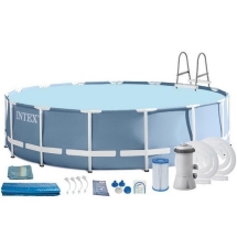Каркасный бассейн Intex Prism Frame 457x122 см