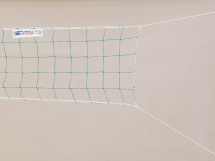 Сетка волейбольная тренировочная для школ "KV.REZAC", 9,5х0,5 м, зеленый Сетка волейбольная тренировочная для школ "KV.REZAC", 9,5х0,5 м, зеленый