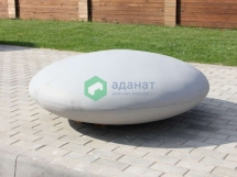 Скамейка «Галька» круглая