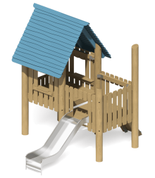 Игровой комплекс Эко ИК-224 для детской площадки, фото 1 Игровой комплекс Эко ИК-224 для детской площадки, фото 1