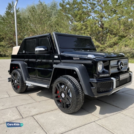 Электромобиль Mercedes-Benz Maybach G650 т101тт 4WD черный, фото 2