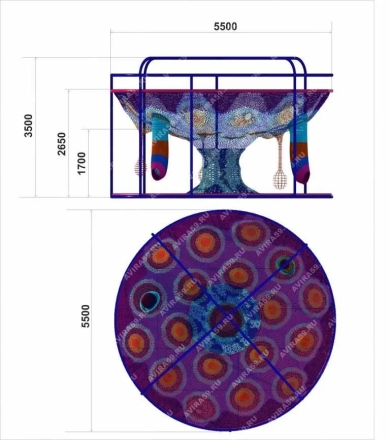 Вязаный лабиринт Плутония, фото 2