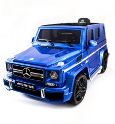 Детский электромобиль Mercedes Benz G63 LUXURY 2.4G - Blue - HL168-LUX, фото 1