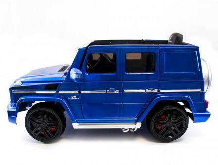 Детский электромобиль Mercedes Benz G63 LUXURY 2.4G - Blue - HL168-LUX, фото 3