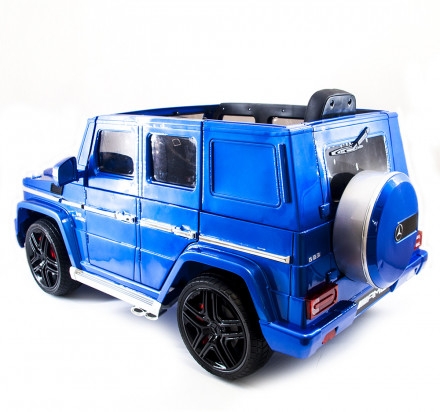 Детский электромобиль Mercedes Benz G63 LUXURY 2.4G - Blue - HL168-LUX, фото 2