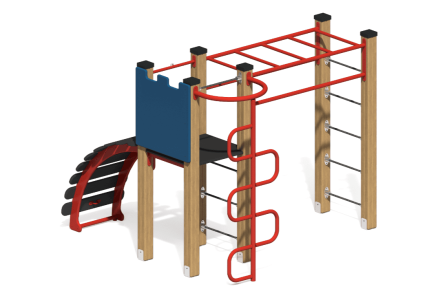 Гимнастический комплекс ИО-29 для детской площадки, фото 1