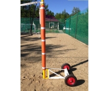 Мобильные волейбольные стойки (+ стаканы) Мобильные волейбольные стойки (+ стаканы)