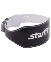 Пояс атлетический SU-303 6 дюймов, кожа, черный