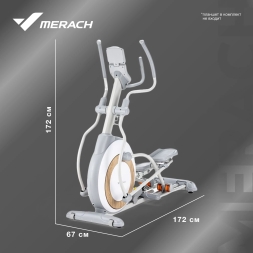 Эллиптический тренажер домашний MERACH K60, фото 4