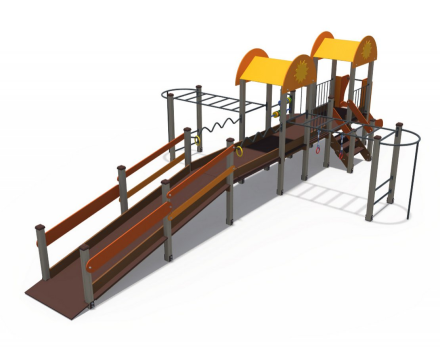 Детская игровая площадка Летняя забава ДИО 08120/И, фото 2