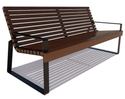 Парковая скамейка Белгород, Лиственница 1,5 м, фото 1 Парковая скамейка Белгород, Лиственница 1,5 м, фото 1