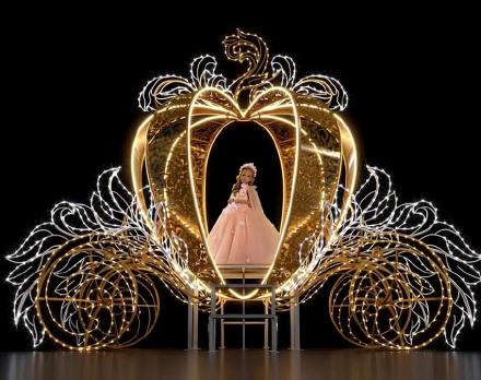 Световая фигура Карета «Тыква», фото 1