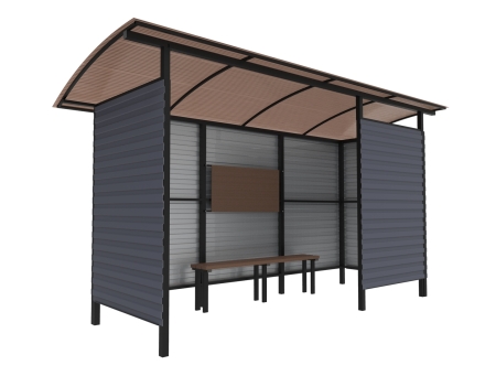 Автобусный павильон &quot;Стандарт-П4&quot;, фото 3