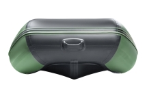 YACHTMAN-280 СК (Яхтман) зеленый-черный (лодка ПВХ под мотор с усилением)