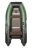 YACHTMAN-280 СК (Яхтман) зеленый-черный (лодка ПВХ под мотор с усилением)