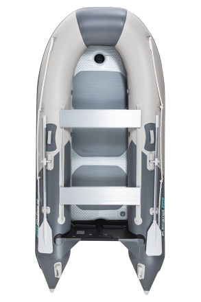 Gladiator B 330 AD LIGHT Светло-темносерый моторная лодка ПВХ Air-deck, фото 2