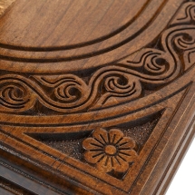 Нарды резные "Шестигранный Узор", Haleyan Нарды резные "Шестигранный Узор", Haleyan