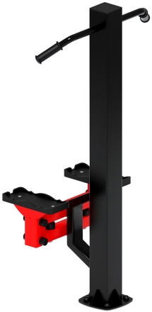 Степ (красный) - Уличный тренажер - СТ 014-11, фото 2