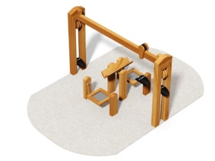 Комплекс для игр с песком "Станция пересыпки", фото 1