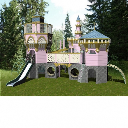 Детская игровая площадка Замок принцессы, фото 3