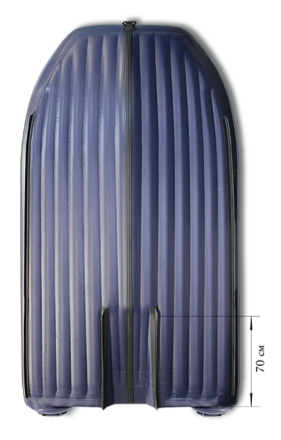 Лодка ПВХ Флагман DK 350 Jet НДНД надувная под мотор, фото 2