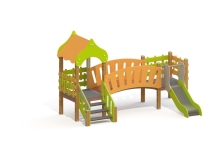 ДИК 2.093 Детский игровой комплекс Н=700 мм