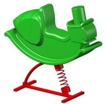 Качалка на пружине Кузнечик для детской площадки