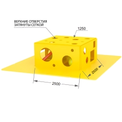 Детский игровой лабиринт "Сыр", фото 2 Детский игровой лабиринт "Сыр", фото 2