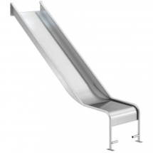 Горка открытая из нержавеющей стали с высотой спуска 1200 мм, цвет нержавеющая сталь – ГПО1200НКГ Горка открытая из нержавеющей стали с высотой спуска 1200 мм, цвет нержавеющая сталь – ГПО1200НКГ